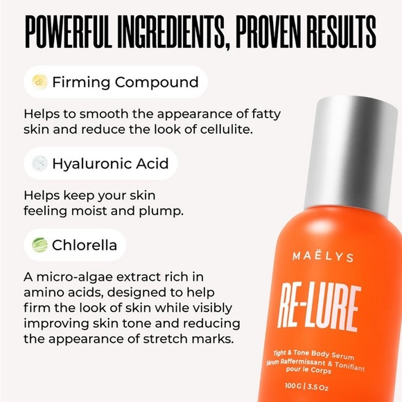 Maelys Re-Lure Body Serum NEW - Picture 3 of 5